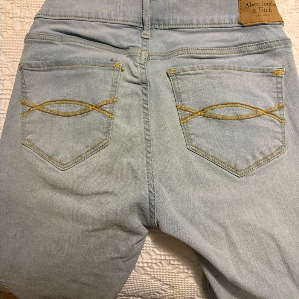 Abercrombie & Fitch Light Blue Women's Jeans